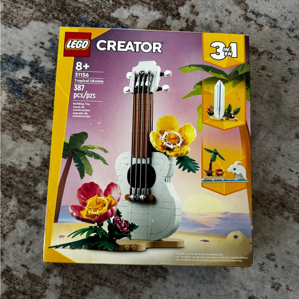 LEGO Creator Tropical Guitar Set with Flowers